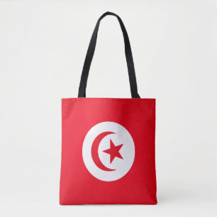 Cool Tunisia Flag Fashion Tote Bag