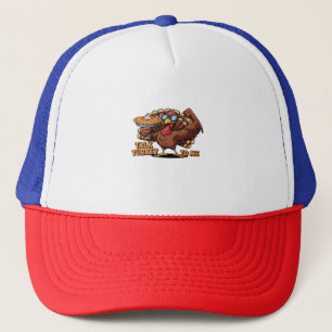 Cool Turkey Thanksgiving Funny Classic T-Shirt_1.p Trucker Hat
