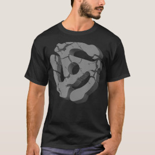 Cool Turntable 45 RPM Adapter For DJ Music Record  T-Shirt