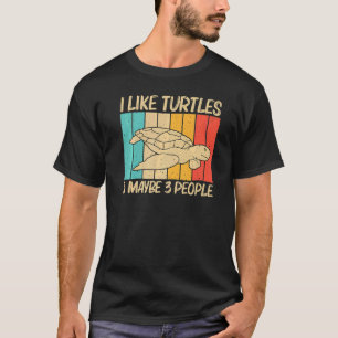 Cool Turtle For Men Women Sea Turtle Aquatic Anima T-Shirt