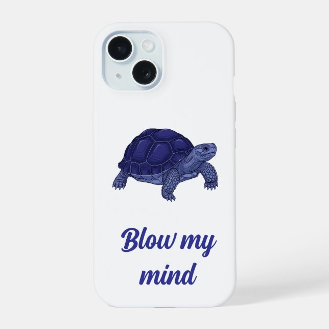 Cool Turtle Phone Case (Back)
