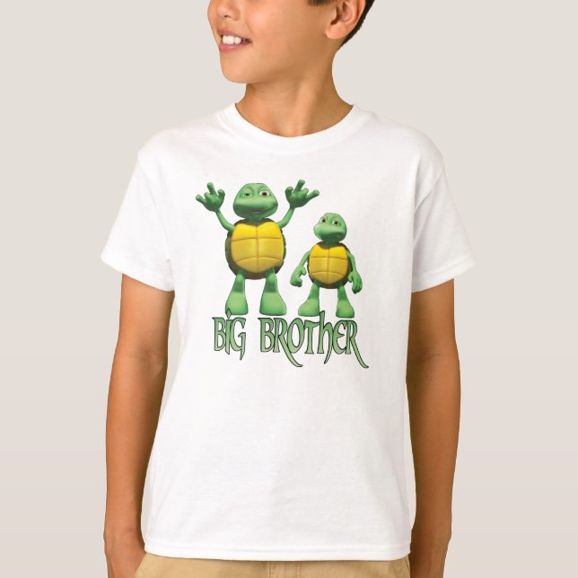 Cool Turtles Big Brother T-Shirt (Front)