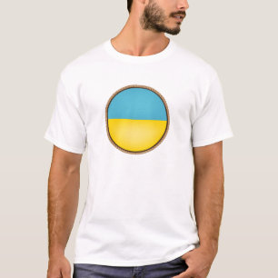 Cool Ukraine Flag Seal T-Shirt