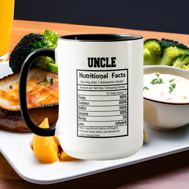 cool Uncle facts word art  Mug (Creator Uploaded)