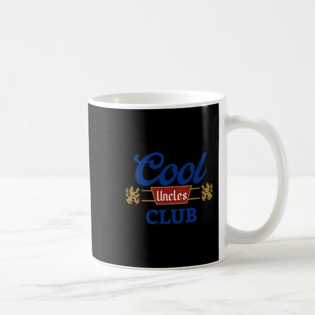Cool Uncles Club Best Uncle Ever Funny Pocket Fath Coffee Mug (Right)