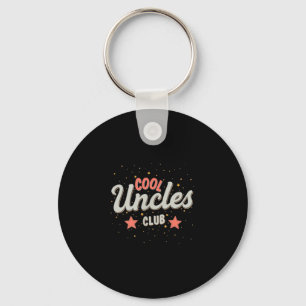 Cool Uncles Club Best Uncle Ever Funny Pocket Fath Key Ring