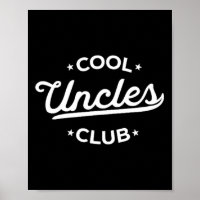 Cool Uncles Club Best Uncle Ever Funny Pocket Fath