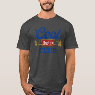 Cool Uncles Club Best Uncle Ever Funny Pocket Fath T-Shirt