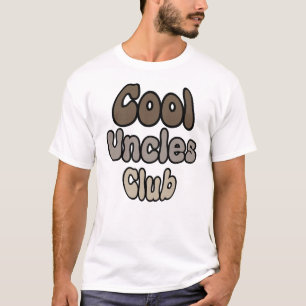 Cool Uncles Club Funny T-Shirt  Fun Gift for Uncle