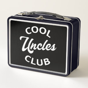 Cool Uncles Club I Metal Lunch Box