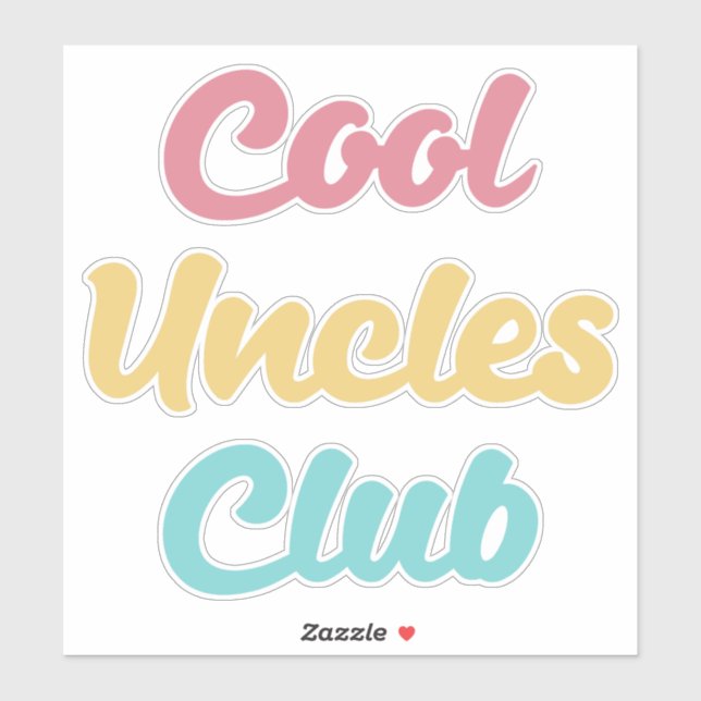 Cool Uncles Club II (Sheet)