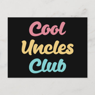 Cool Uncles Club II Postcard