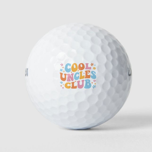 Cool Uncles Club III Golf Balls (Front)