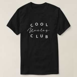 Cool Uncles Club Shirt, Pregnancy Announcement TSh T-Shirt