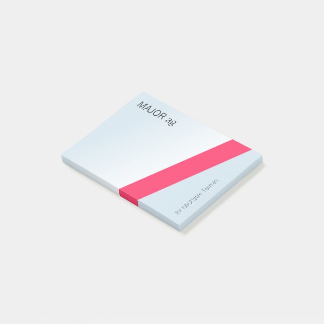 Cool und schräg, einfach einmalig post-it notes (Angled)