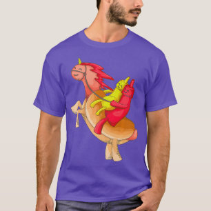 Cool Unicorn Hotdog Funny Horned Horse Food T-Shirt