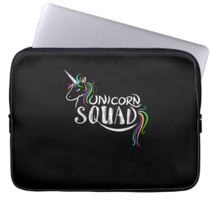Cool Unicorn Squad _ Funny Magical Equestrian Team Laptop Sleeve
