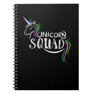 Cool Unicorn Squad _ Funny Magical Equestrian Team Notebook