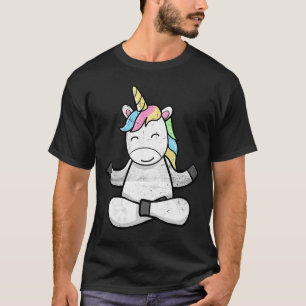 Cool Unicorn Yoga Unicorn Gym Instructors T-Shirt