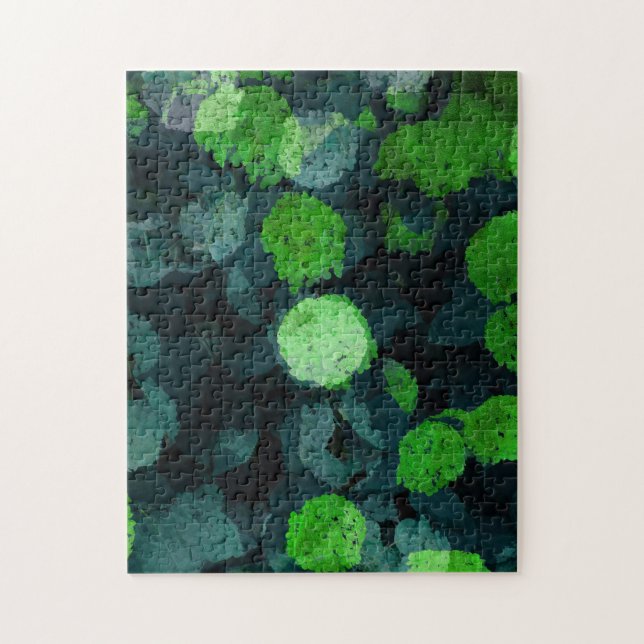 Cool, unique art of floral / flower pattern jigsaw puzzle (Vertical)