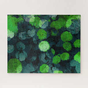 Cool, unique art of floral / flower pattern jigsaw puzzle