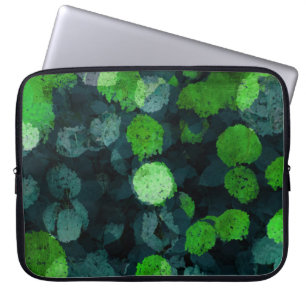 Cool, unique art of floral / flower pattern laptop sleeve