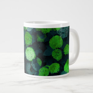 Cool, unique art of floral / flower pattern large coffee mug