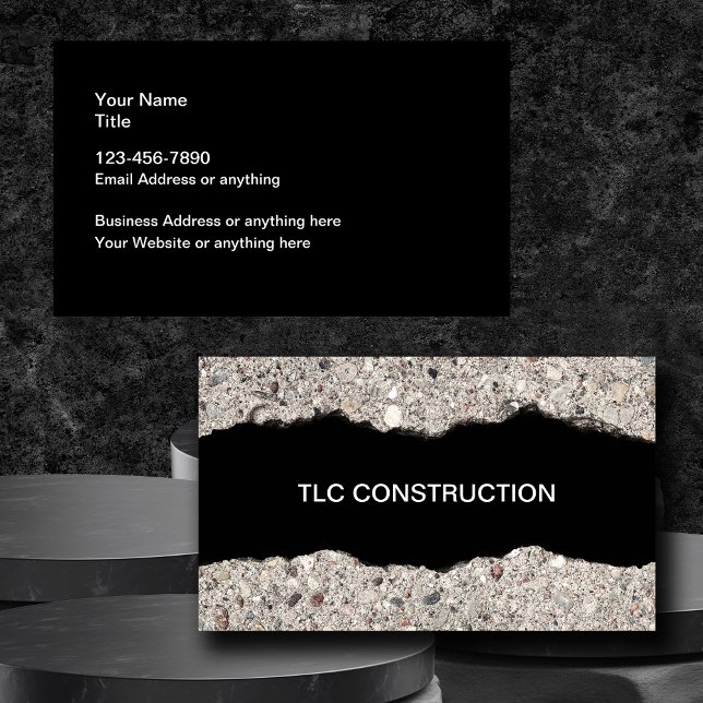 Cool Unique Construction Business Cards  (Creator Uploaded)