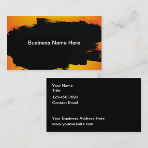 Cool Unique Construction Excavating Business Cards