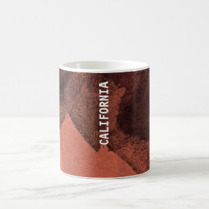 Cool, unique modern california painting design art coffee mug