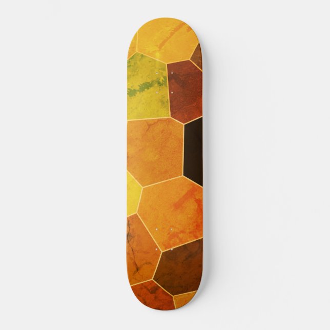 Cool Unique Rustic Pattern Skateboard (Front)
