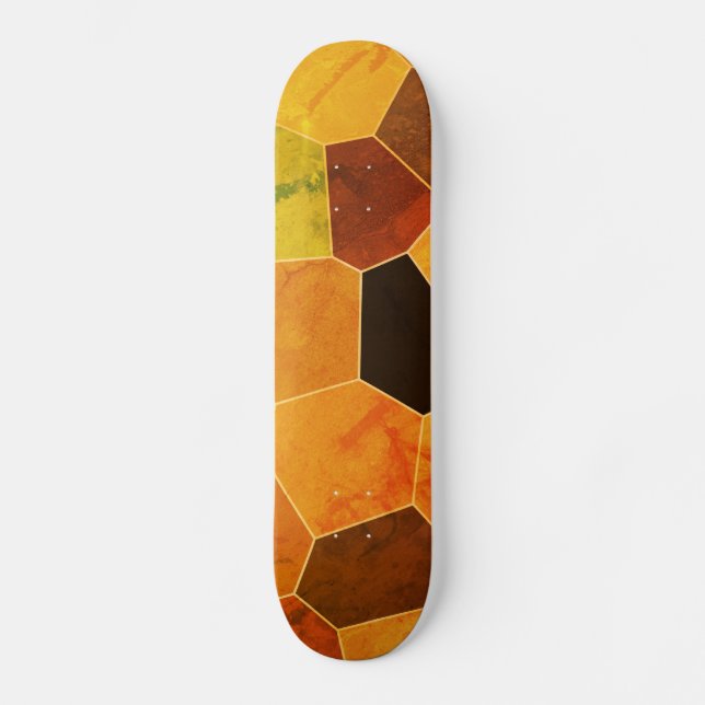 Cool Unique Rustic Pattern Skateboard (Front)