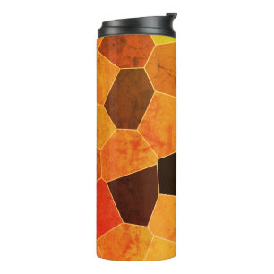Cool Unique Rustic Pattern Thermal Tumbler