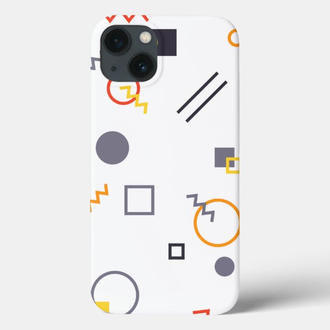 Cool, unique, trendy, urban abstract illustration Case-Mate iPhone case (Back)