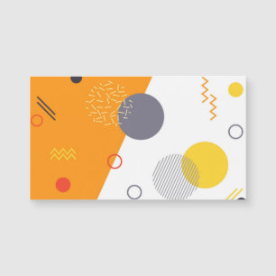 Cool, unique, trendy, urban geometric illustration