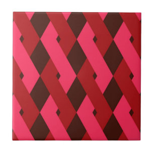 Cool, unique, trendy, urban geometric shapes ceramic tile