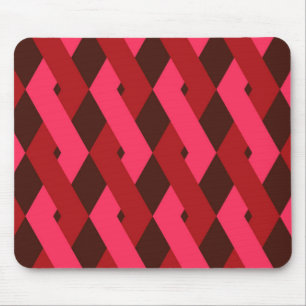 Cool, unique, trendy, urban geometric shapes mouse pad