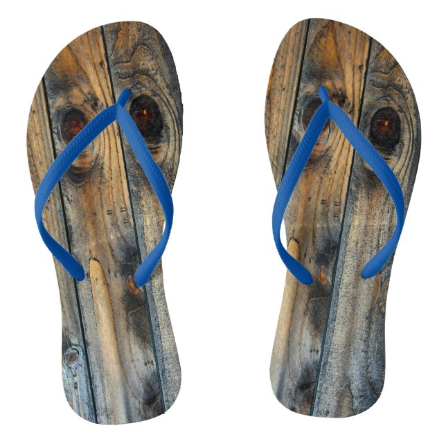 COOL Unique Wood Texture Thongs (Footbed)