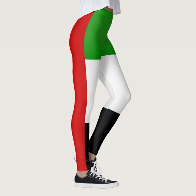 Cool United Arab Emirates Flag Fashion Leggings (Right)