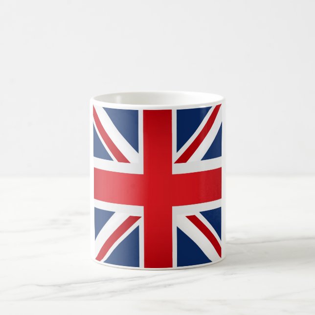 Cool United Kingdom Flag Coffee Mug (Center)