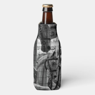 Cool, urban, modern photo of horses of carousel bottle cooler
