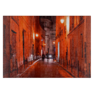 Cool, urban, modern photo of Parisian lifestyle Cutting Board