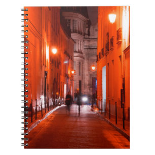 Cool, urban, modern photo of Parisian lifestyle Notebook