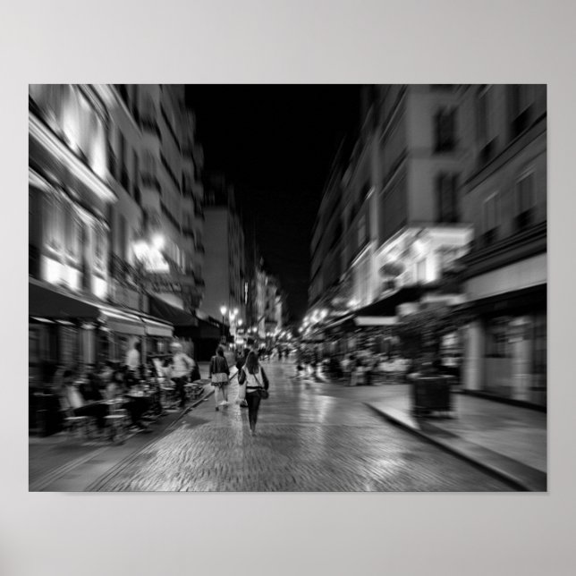 Cool, urban Parisian lifestyle and culture Poster (Front)