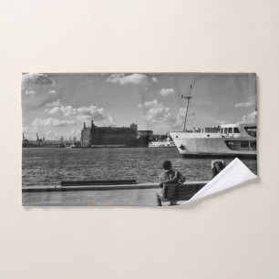 Cool, urban photo of lifestyle in Istanbul Hand Towel