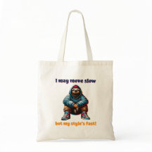 Cool Urban Sloth in Sneakers and Hoodie