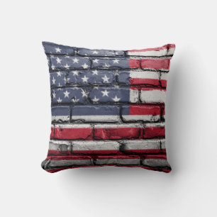 Cool USA Flag Design Cushion