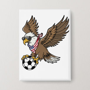 Cool USA Soccer Eagle Sunglasses Vintage Patriotic