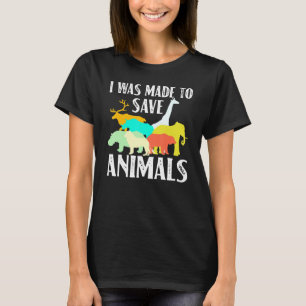 Cool Vets Veterinarian Made To Save Animal Rescuer T-Shirt