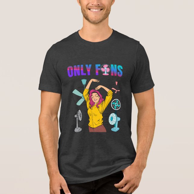 Cool Vibes Only Tri-Blend Shirt (Front)